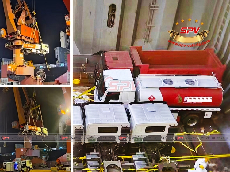 12,000 litres Fuel Bowser Sinotruk HOWO - Loading 12,000 litres Fuel Bowser Sinotruk HOWO - Loading